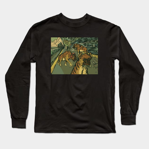 AM Commute Long Sleeve T-Shirt by Thomcat23